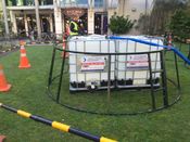 Forming the Base of the Wellington Xmas Tree